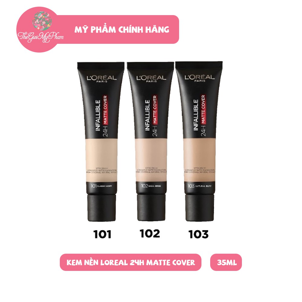 Kem Nền Lâu Trôi L'oreal Infallible 24h Matte Cover 35ml | BigBuy360 - bigbuy360.vn