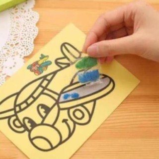 Tranh cát mầu thú vị cho bé 099