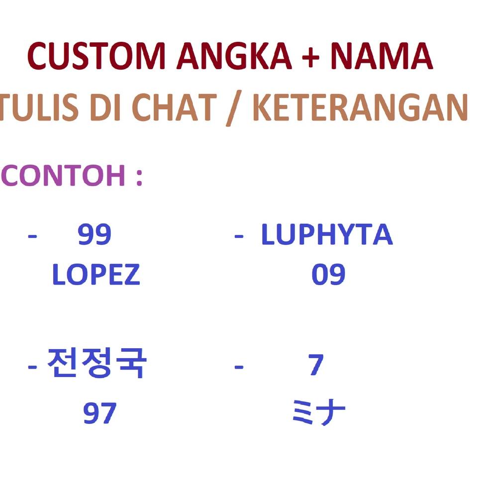 (Art. (V1042) Túi Lưới Jumbo Số Viết / Ba Lô Dây Rút Tùy Chỉnh Hàn Quốc BTS KPOP Lopez