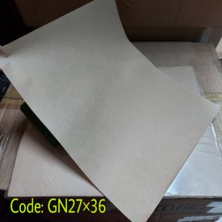 500 tờ giấy kraf CHỐNG THẤM DẦU size 27x36 và 30*30