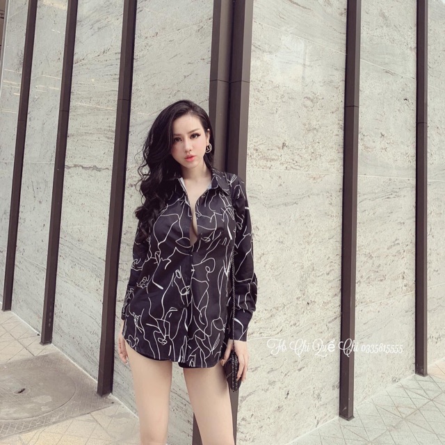 Áo Sơ mi họa tiết 3D