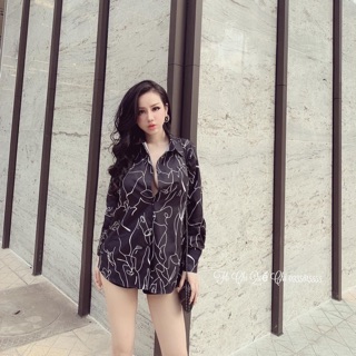 Áo sơ mi họa tiết 3d