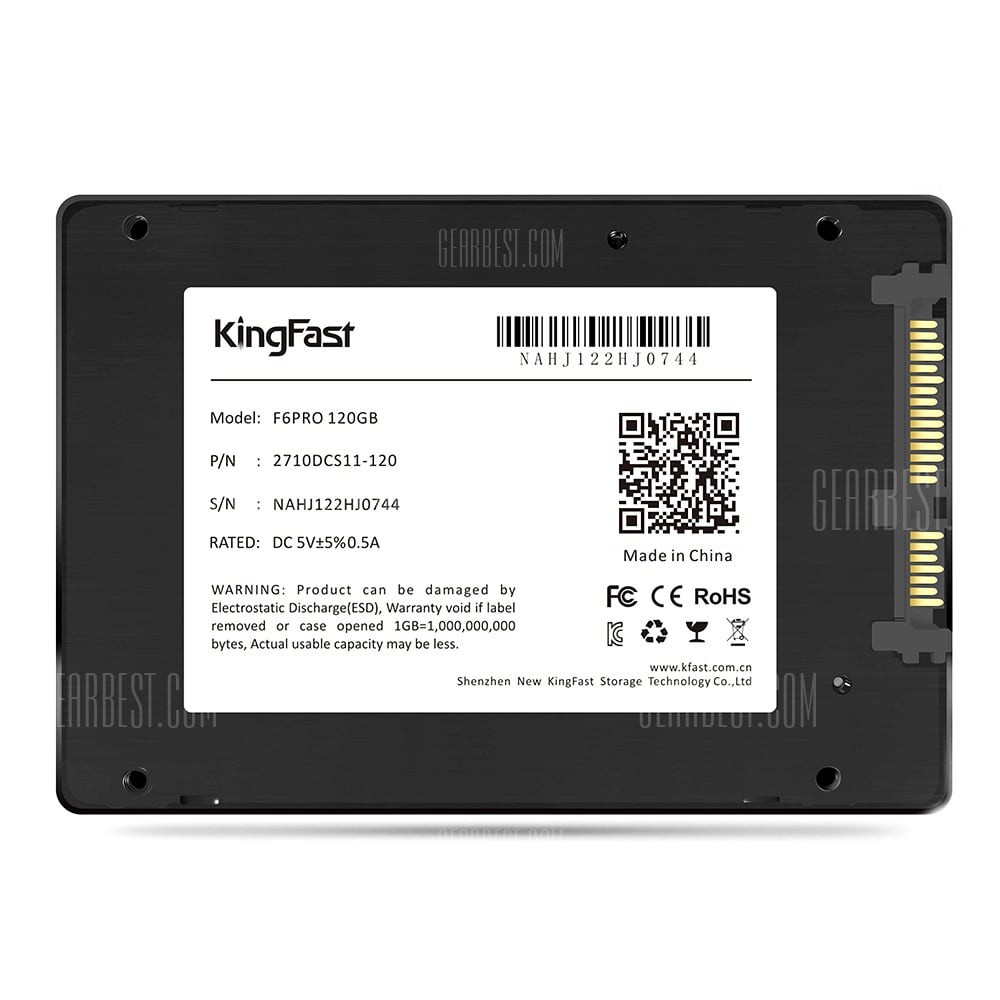 ssd 120g chính hãng kingsfast hanoicomputer phân phối