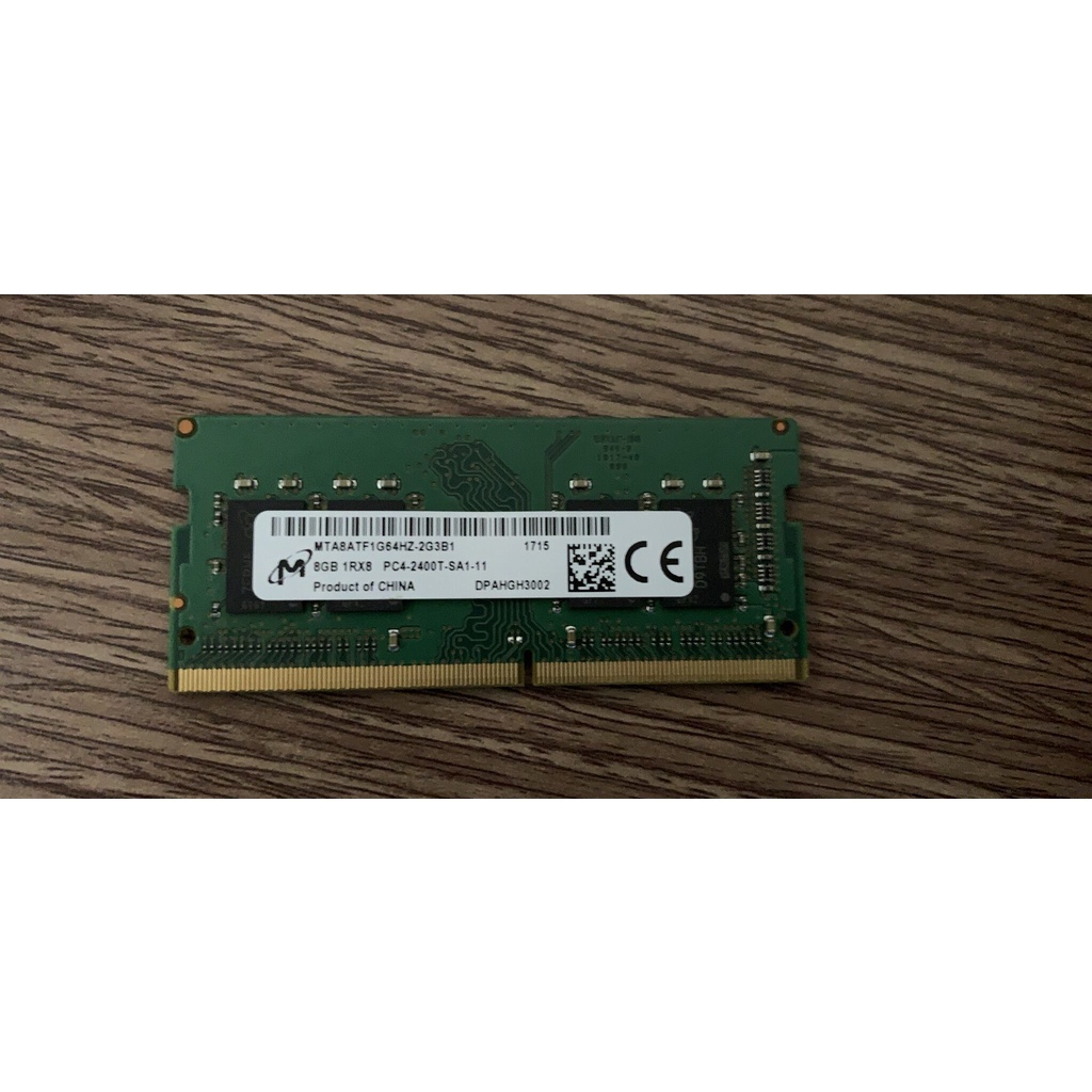 Ram Laptop DDR4 8GB PC4-2400T (Hàng bóc máy, like new)