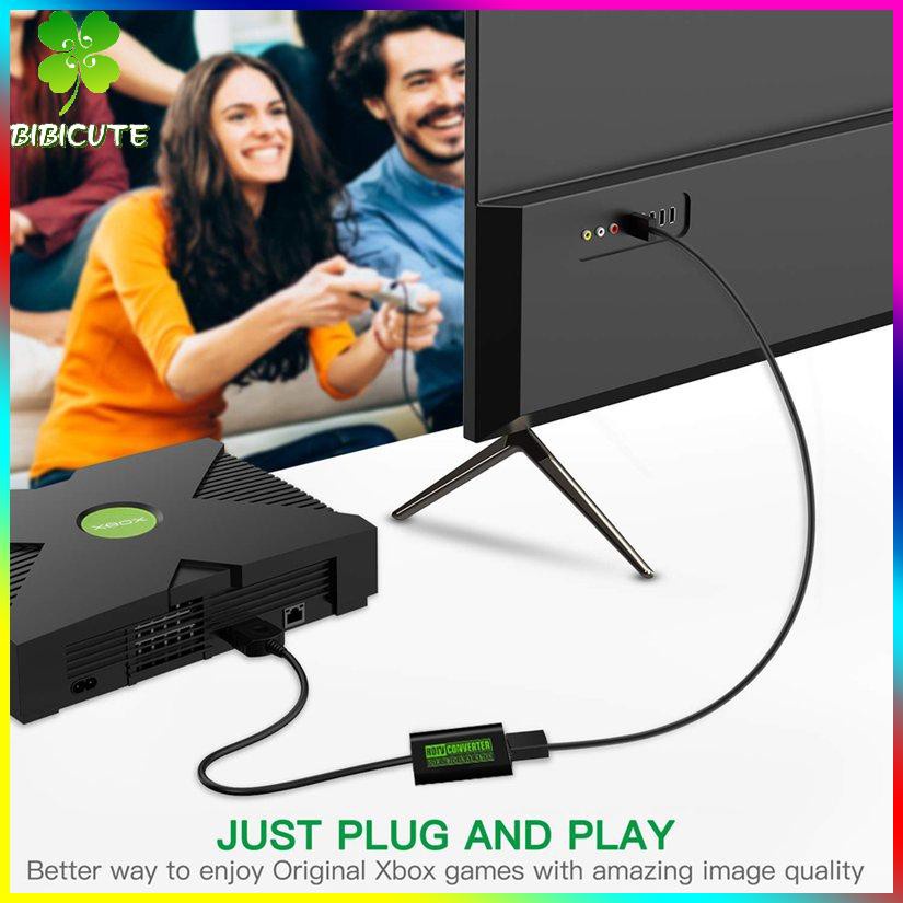 [Fast delivery]Console For Xbox To HDMI-compatible Compatible Cable Adapter Connect To HDTV