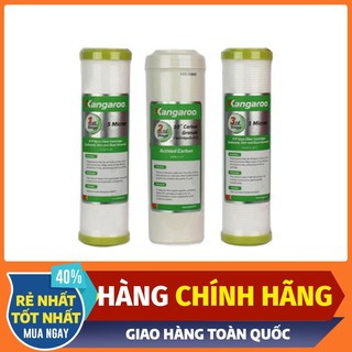 Bộ 3 lõi lọc nước số 1,2,3 Kangaroo chính hãng