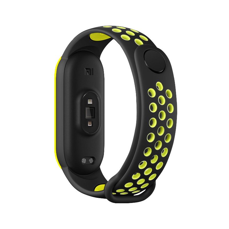 Two- Color Strap Sport Silicone Watch Wrist Bracelet Mi Band Strap Accessories Bracelet Smart For Xiaomi Mi Band 5 Strap