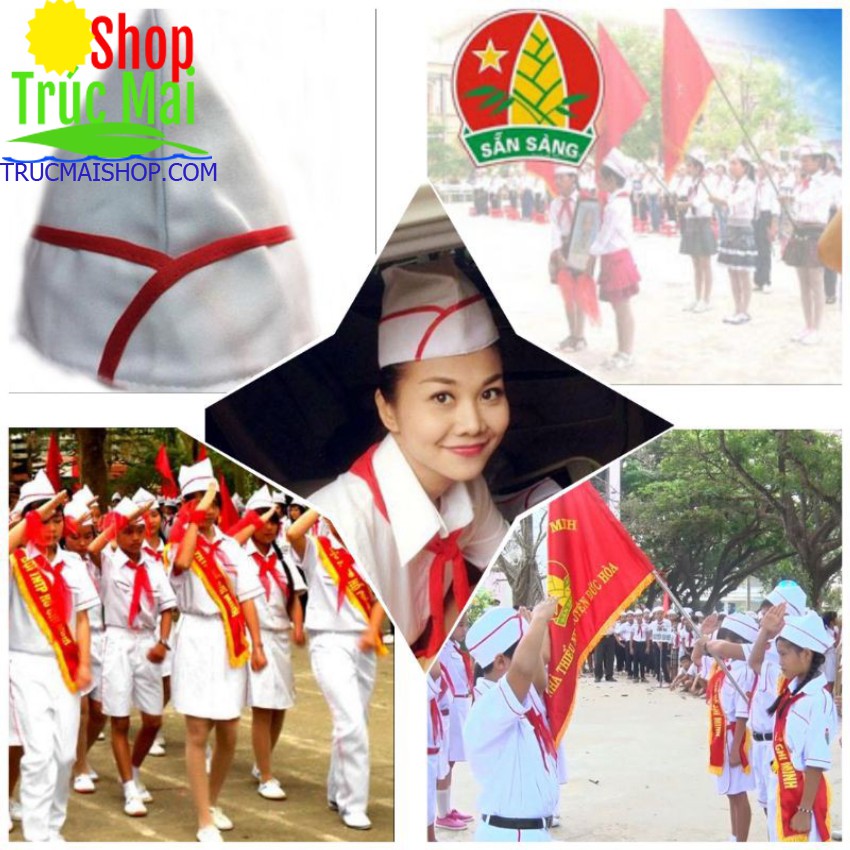 Mũ Ca Lô Đội Viên (mũ chào mào)
