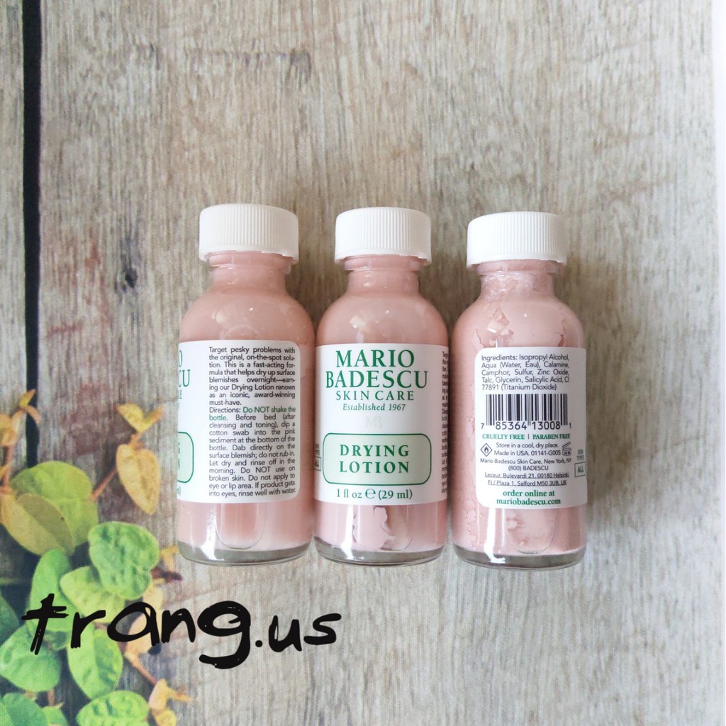 Chấm Mụn Mario Badescu Drying Lotion (29ml)