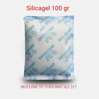 [ SIÊU RẺ] Đóng gói 1KG (10 gói) hút ẩm silica gel hút ẩm tủ quần áo, tủ giày,tủ bếp loại 100gram/túi