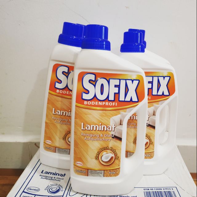 Nước lau sàn gỗ Sofix