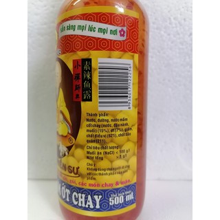 Nước mắm ớt chay Tiểu Thiền Sư