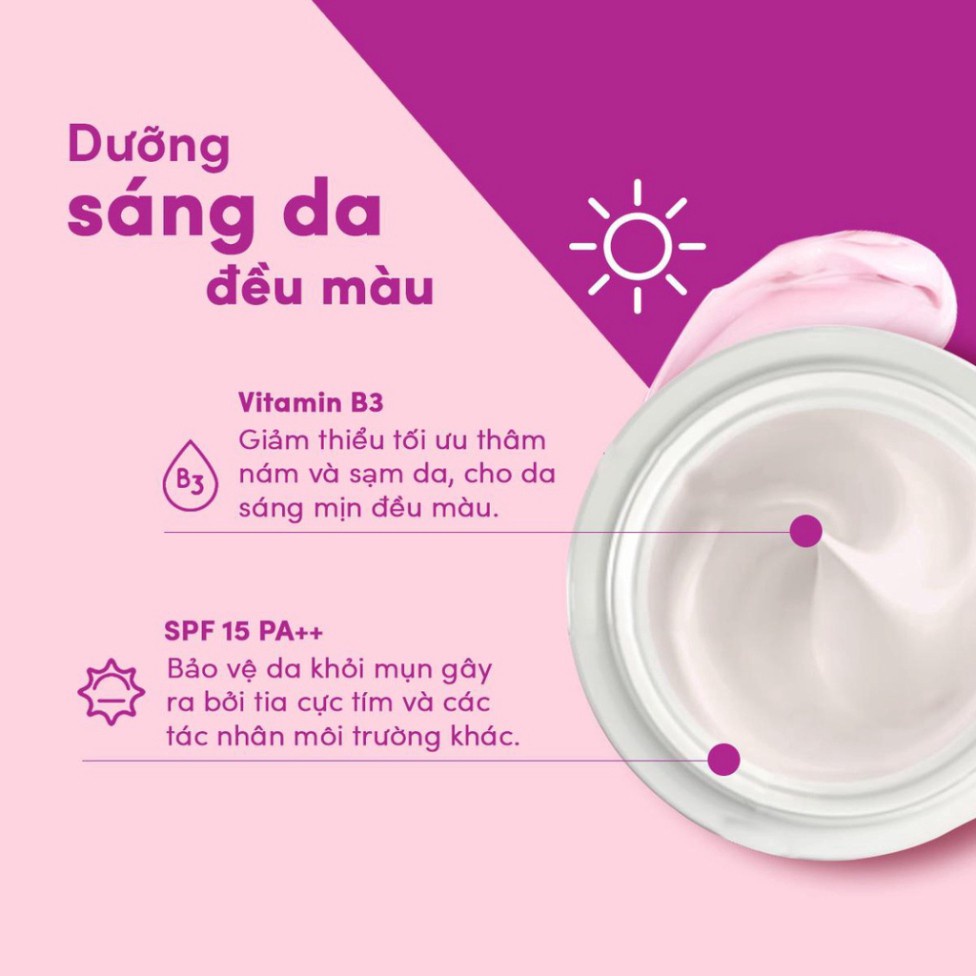 Kem Dưỡng Trắng Da Cao Cấp Ngày Và Đêm Pond's Flawless Radiance Derma 50g chính hãng