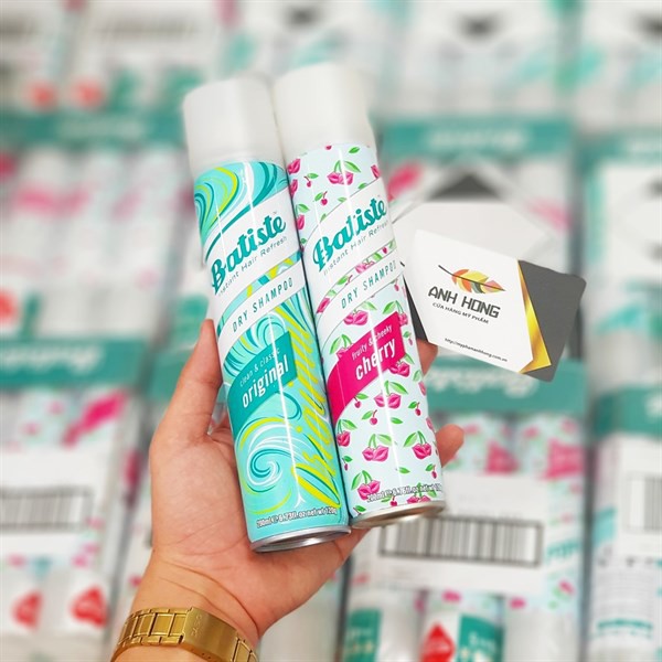 Dầu gội khô Batiste Dry Shampoo 200ml