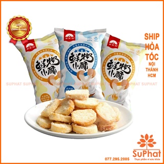 Snack bánh mì sấy sữa chua/ phomai siêu ngon