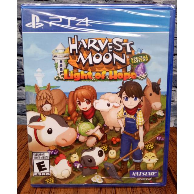 Đĩa Cd Bluray Game Ps4 Harvest Moon Light Of Hope... Playstation 4