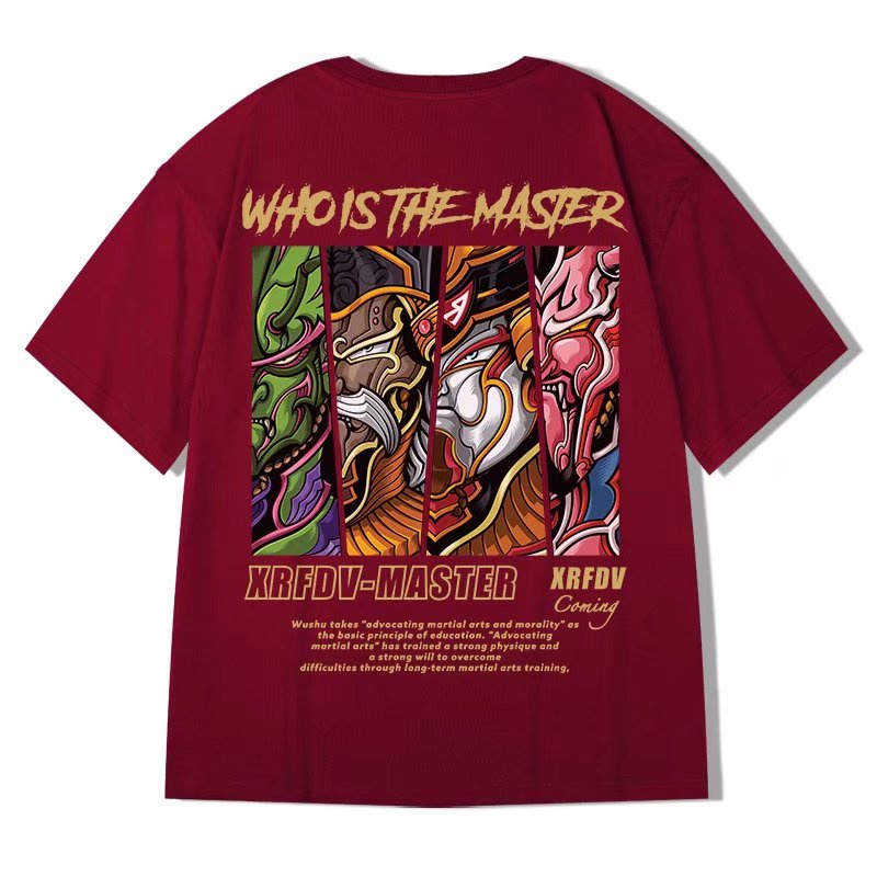 Áo Thun Tay Ngắn Dáng Rộng In Chữ Thời Trang Mùa Hè Hàn Quốc Cho Nam size M-8XL