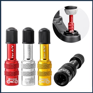 Đầu nối dài van bơm hơi phuộc xe đạp bằng hợp kim nhôm