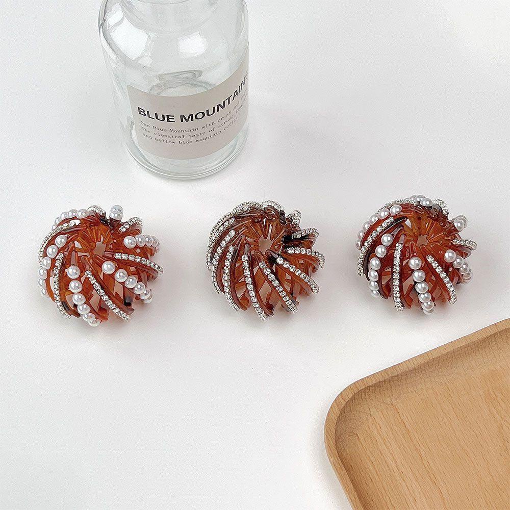 Kẹp Tóc Hình Tổ Chim Dễ Thương WMES15H|Kẹp Tóc Móng Vuốt Phong Cách Hàn Quốc Cho Nữ