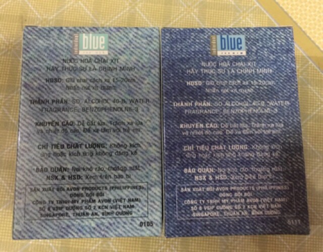 Nước hoa blue nam và nữ