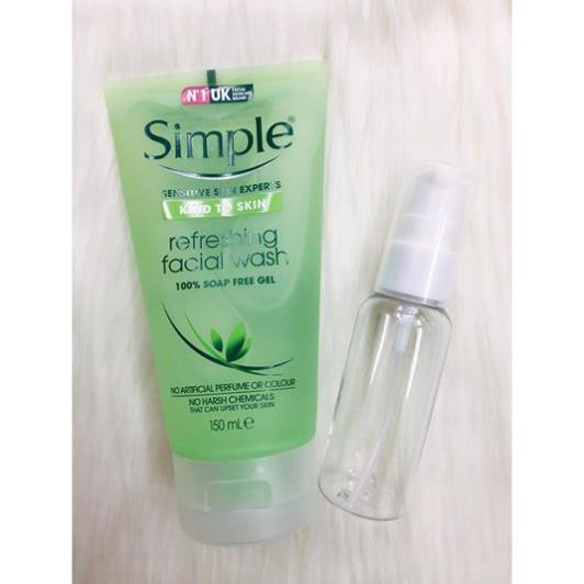 SỮA RỬA MẶT SIMPLE Kind To Skin Moisturising Facial Wash 150ML