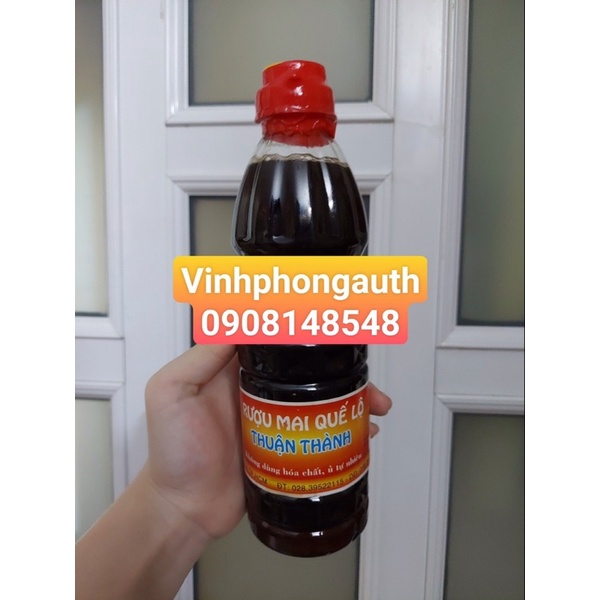 Gia vị rượu Mai Quế Lộ Thuận Thành chai 450ml