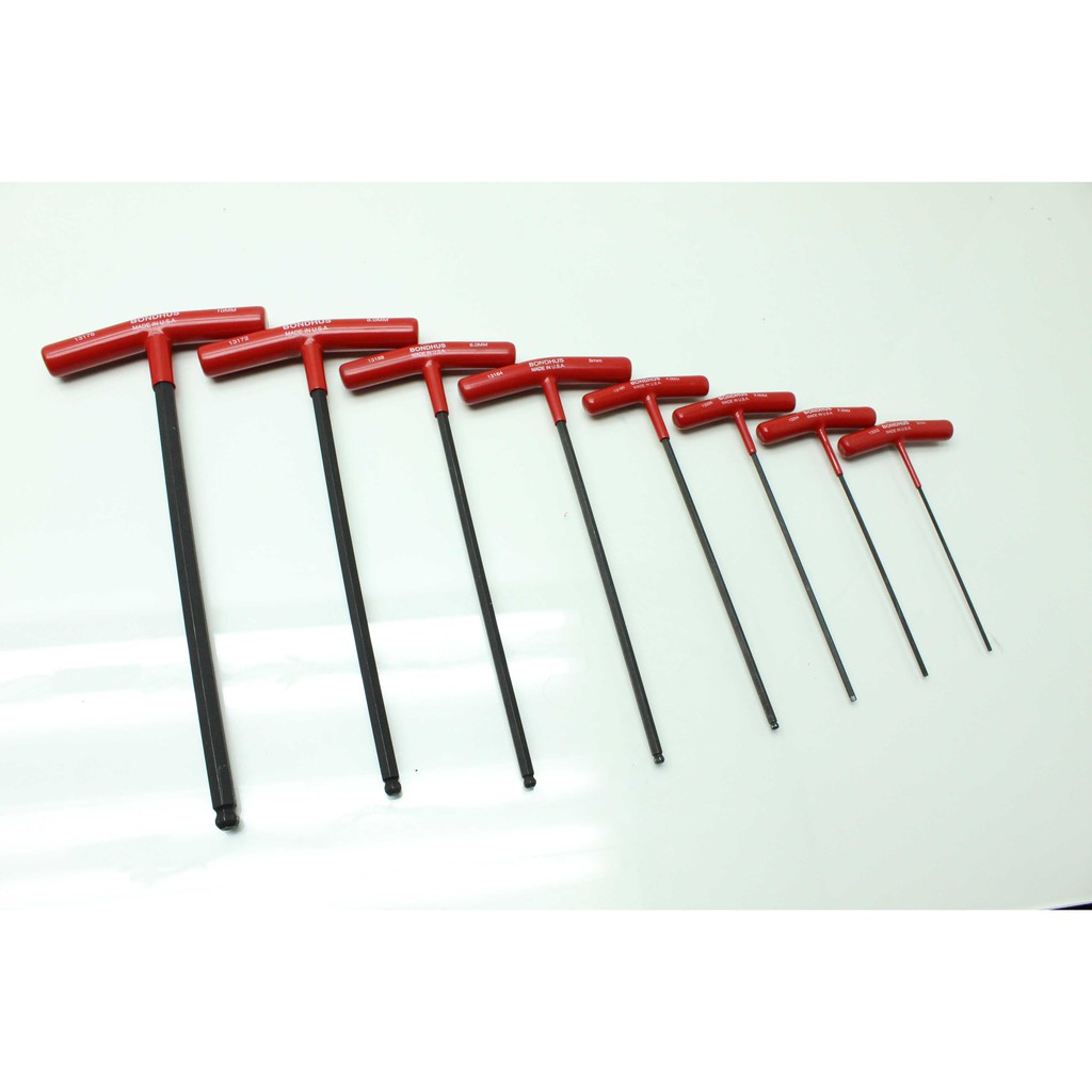 Lục Giác chữ T 4mm sản xuất tại Mỹ hiệu BONDHUS dài 13 cm , 22 cm .