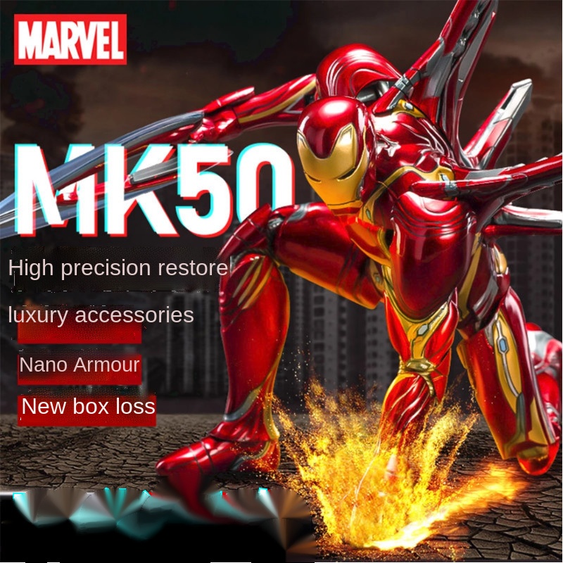 Mô Hình Nhân Vật Iron Man MK4 5 2 Có Thể Chuyển Động Được MKMK3 Chính Hãng MKMK3