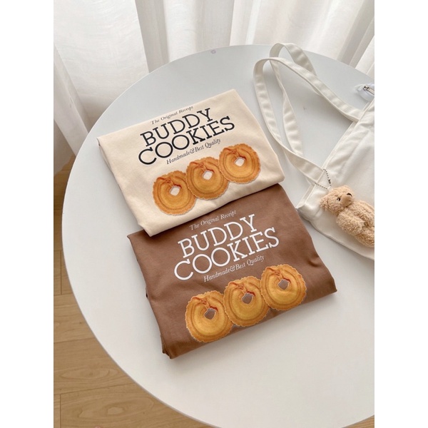 ATTK892-Áo thun in hình bánh quy Buddy Cookies