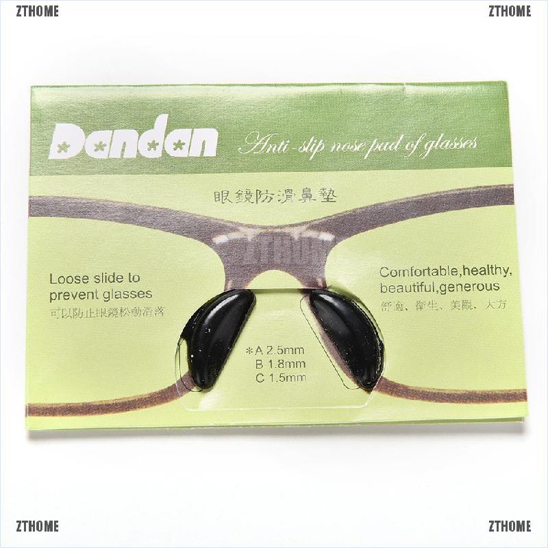 Set 5 Cặp Đệm Mũi Bằng Silicon Chống Trượt Cho Mắt Kính