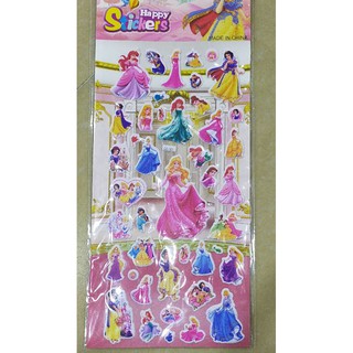 Stickers dán 3D hình công chúa Disney