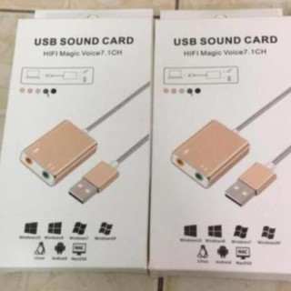 Mua Usb to sound 7.1 | sound card usb