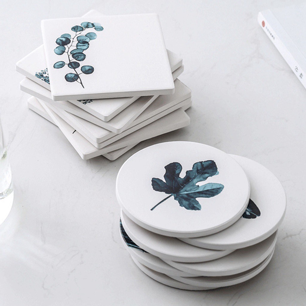 Đế lót ly Epoch bằng gốm sứ chịu nhiệt phong cách Bắc Âu trang trí nội thất