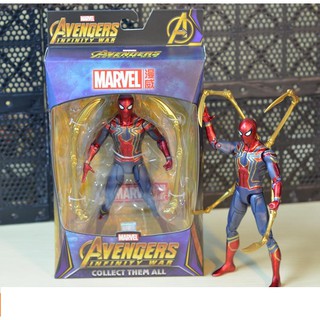 [Ảnh thật] Mô hình Spidey- Iron Spider Infinity war - 330k - 16cm.