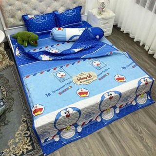 Bộ ga gối cotton poly