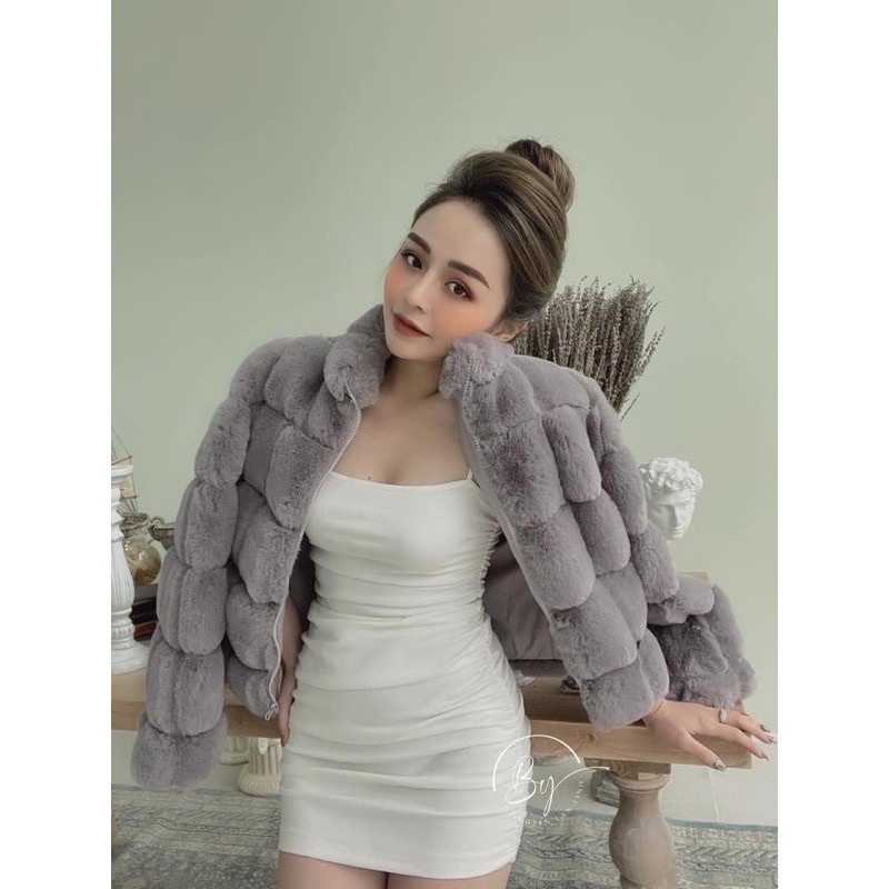 Áo khoác lông hàng đẹp Quảng Châu