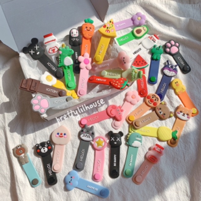 Kẹp dây sạc/dây phone hoạt hình | BigBuy360 - bigbuy360.vn