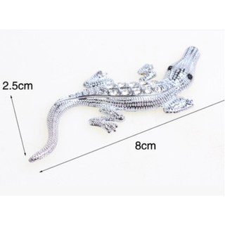 Tem kim loại 3D CÁ SẤU