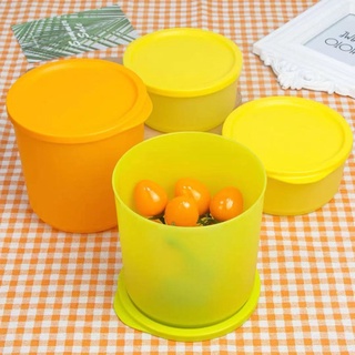 Bộ 4 hộp tròn BQTP Roundtax Tupperware Trung-Set Tupperware Tròn Roundtax