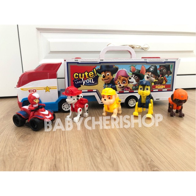 ĐỒ CHƠI CHÓ CỨU HỘ VÀ XE CHỈ HUY