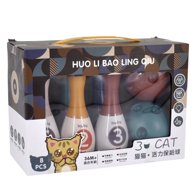 Đồ chơi Bowling cho bé, đồ chơi vận động cho trẻ, Boling - Thế Giới Trò Chơi