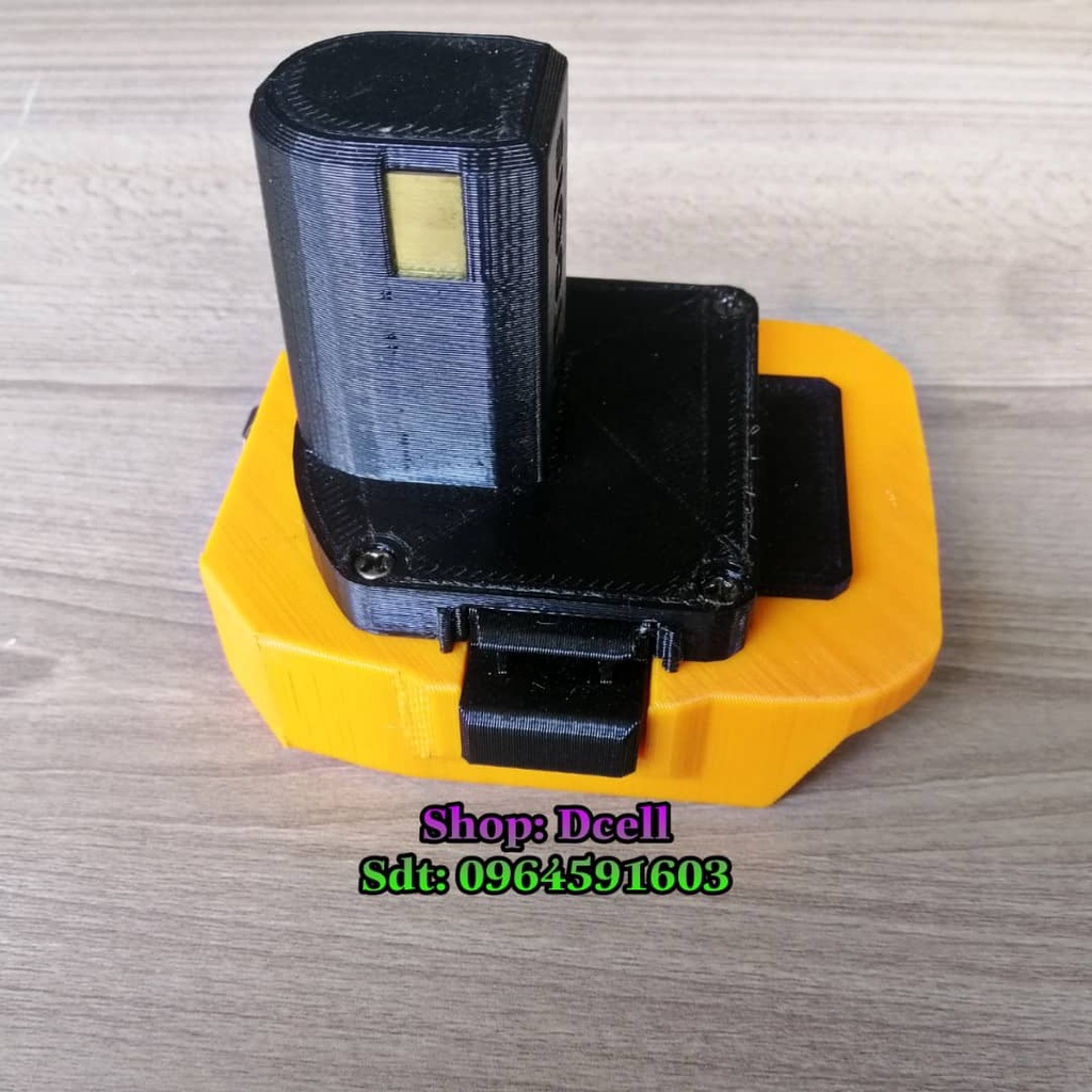 Đế Chuyển Pin Makita 18v Cho Máy Ryobi In 3D Siêu Bền, Thay Thế Pin Ryobi Chính Hãng