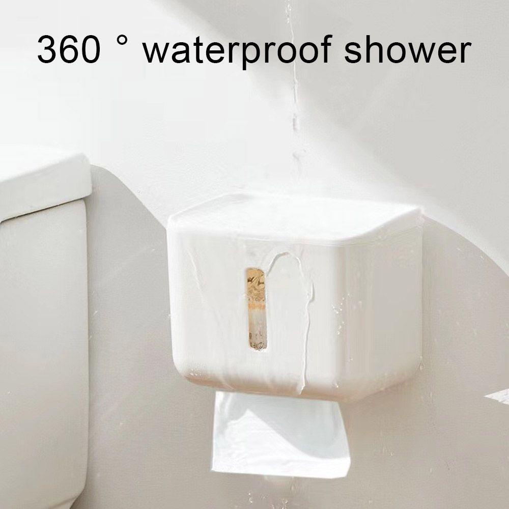 FOREVER Giá Đỡ Cuộn Giấy Vệ Sinh Gắn Tường Không Cần Đục Lỗ Chống Nước