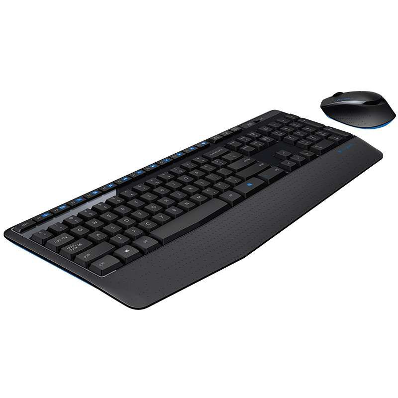 Logitech MK345 wireless keyboard mouse ergonomic waterproof mute keyboard and mouse combination