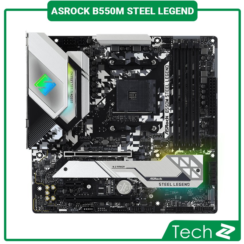 Mainboard ASROCK B550M STEEL LEGEND