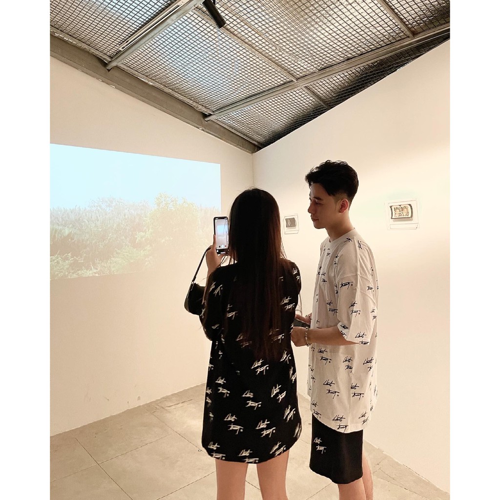 ÁO THUN full chữ ký CHUOTTRANG SIGNATURE