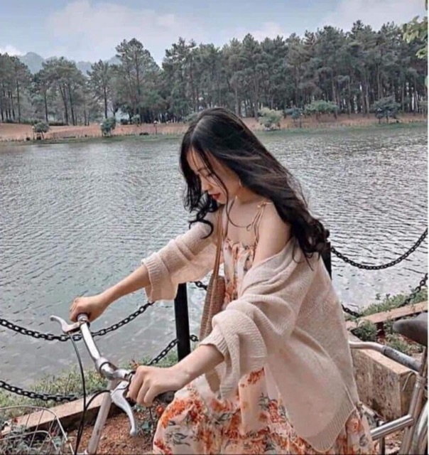 Áo Khoác Cardigan Len Mỏng Cho Nữ Phong Cách Ulzzang Phù Hợp Đi Đà Lạt, Dạo Biển, Labibi | BigBuy360 - bigbuy360.vn