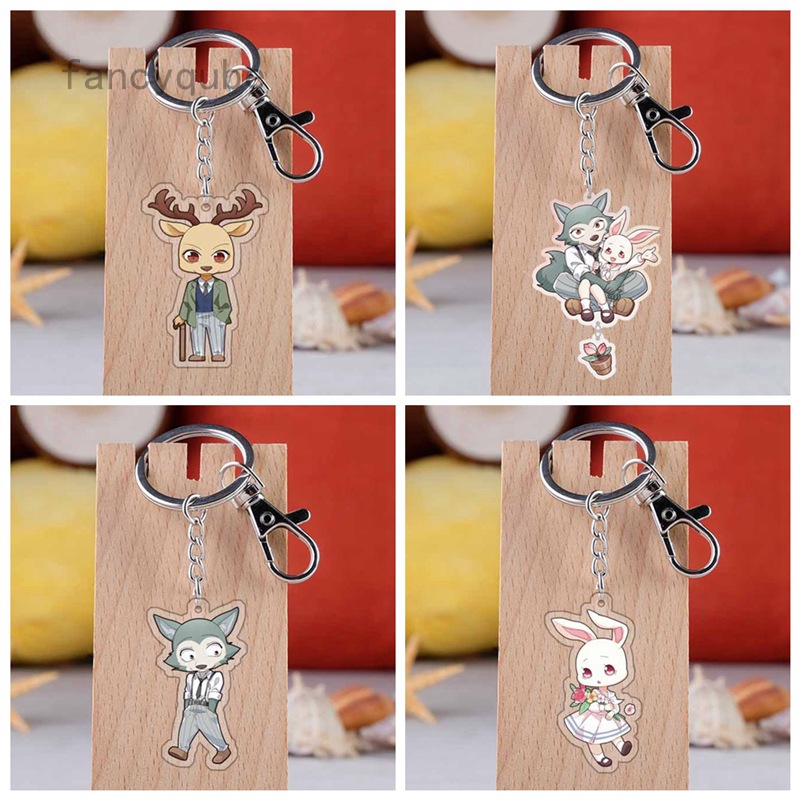 Móc chìa khóa hình hoạt hình anime đáng yêu