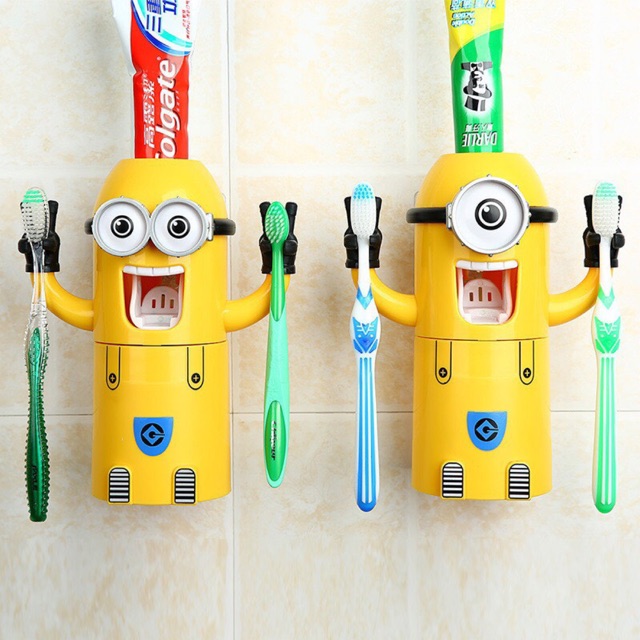 BỘ NHẢ KEM ĐÁNH RĂNG MINION