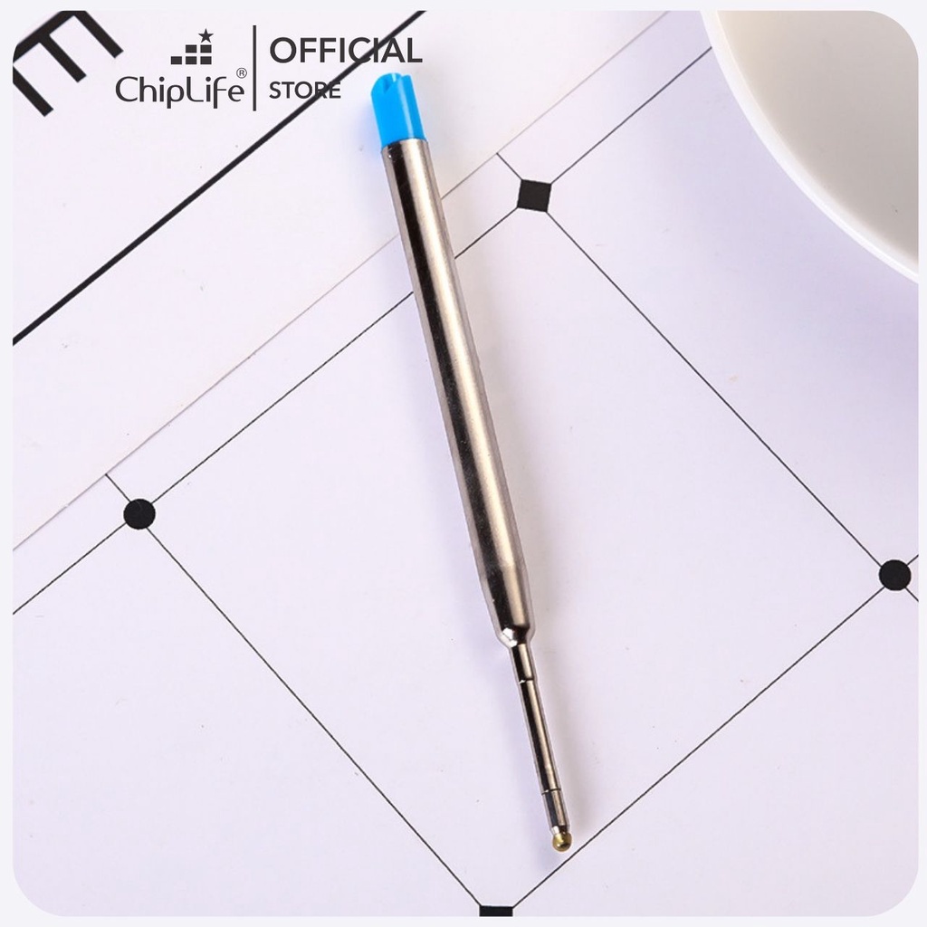 Ruột bút ký CHIPLIFE 0.7mm mực xanh - đen NB070